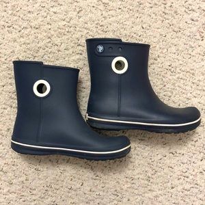Crocs Rain Boots Women’s Size 6 Blue